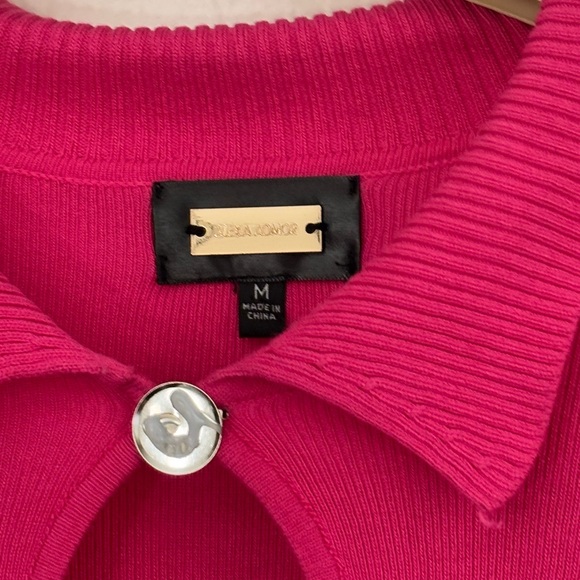 Alexia Admor Keyhole Long Sleeve Knit Midi Dress Size: M - Picture 4 of 6